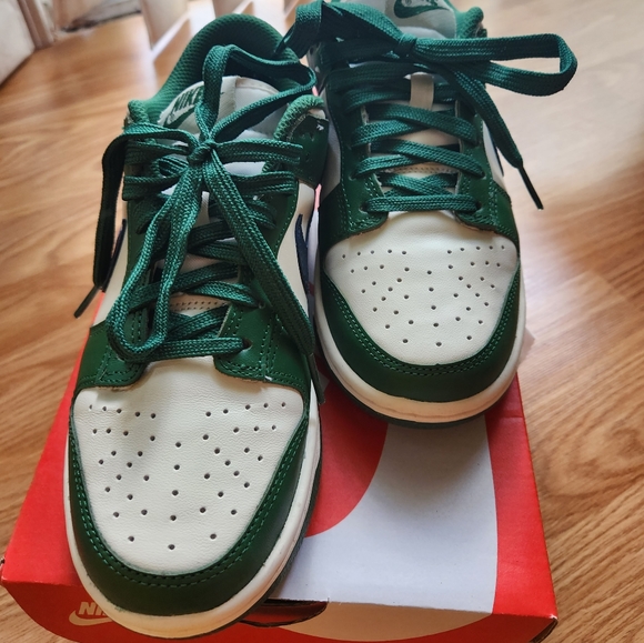 Nike dunk low gorge green shoes - Picture 5 of 6